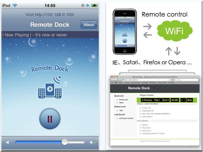 Remote dock